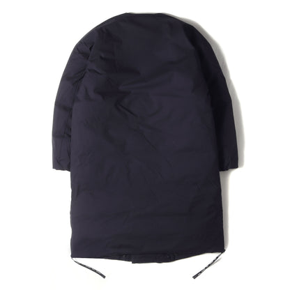 21AW × HYKE ノーカラー ダウンコート (MUVERAN GIUBBOTTO G209K1C00002 M1192) / GORE-TEX