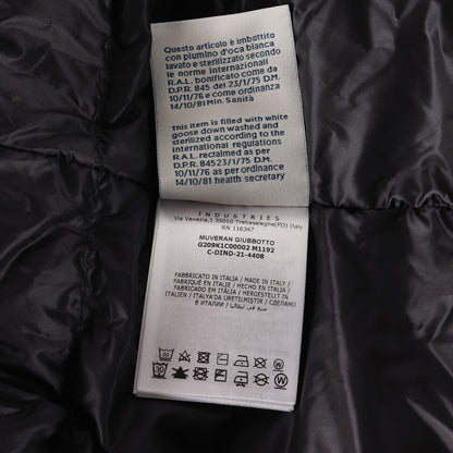 21AW × HYKE ノーカラー ダウンコート (MUVERAN GIUBBOTTO G209K1C00002 M1192) / GORE-TEX
