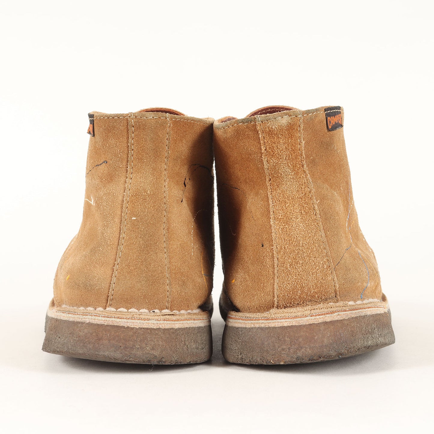 × UNITED ARROWS BEAUTY&YOUTH 別注 ペイント加工 スウェード デザート ブーツ (36523)