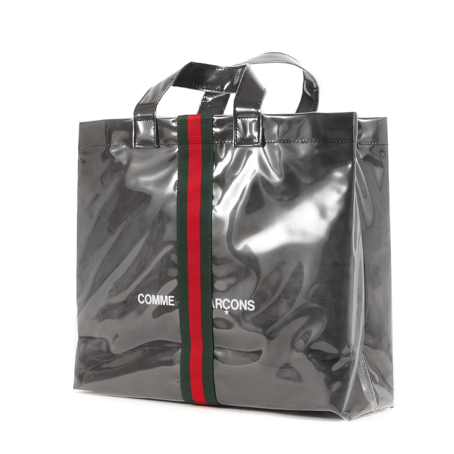 21AW × GUCCI ウェブストライプ ショッパーバッグ (OD-K211) / ブラックペーパー MADE IN JAPAN