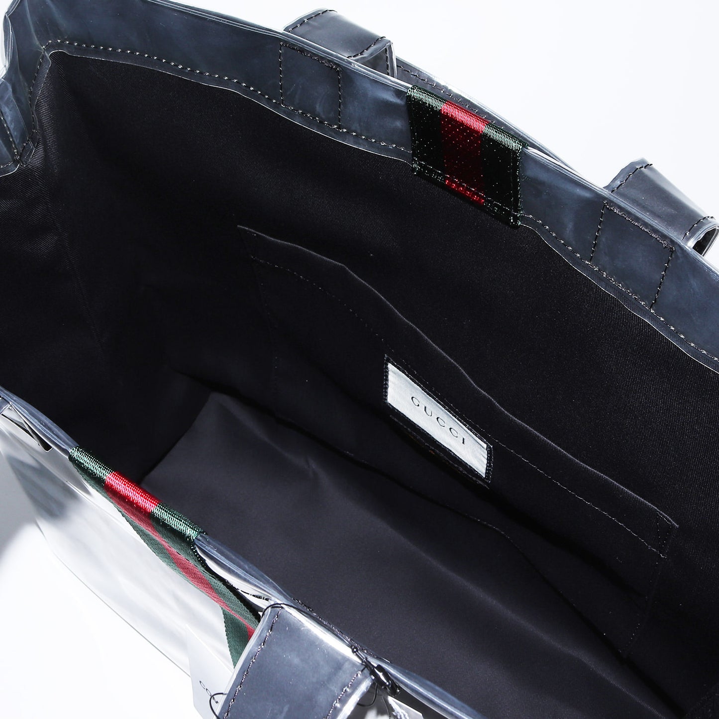 21AW × GUCCI ウェブストライプ ショッパーバッグ (OD-K211) / ブラックペーパー MADE IN JAPAN