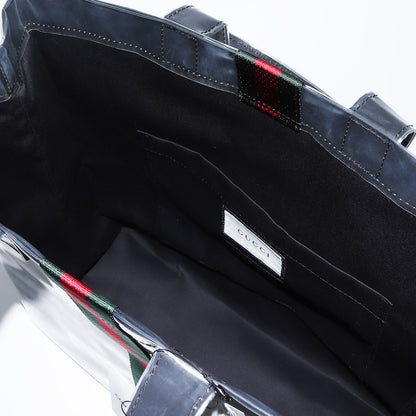21AW × GUCCI ウェブストライプ ショッパーバッグ (OD-K211) / ブラックペーパー MADE IN JAPAN
