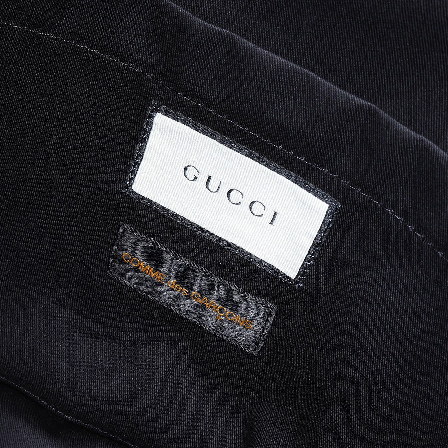 21AW × GUCCI ウェブストライプ ショッパーバッグ (OD-K211) / ブラックペーパー MADE IN JAPAN