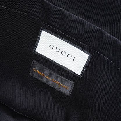 21AW × GUCCI ウェブストライプ ショッパーバッグ (OD-K211) / ブラックペーパー MADE IN JAPAN