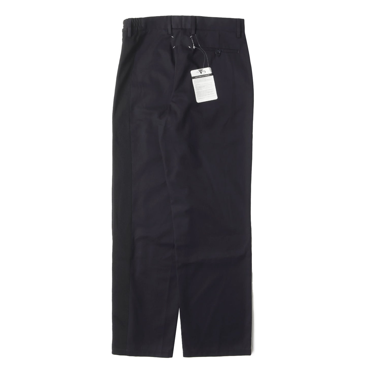 アシンメトリー バスケ トラウザー ワーク チノ パンツ (S50KA0445 S48086) / ボタンフライ