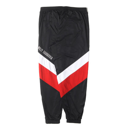 ロゴ 刺繍 切替 ジャージ トラック パンツ (HUSTLER TRACK PANT)