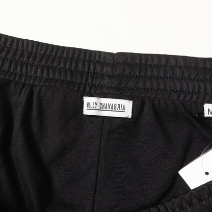 ロゴ 刺繍 切替 ジャージ トラック パンツ (HUSTLER TRACK PANT)