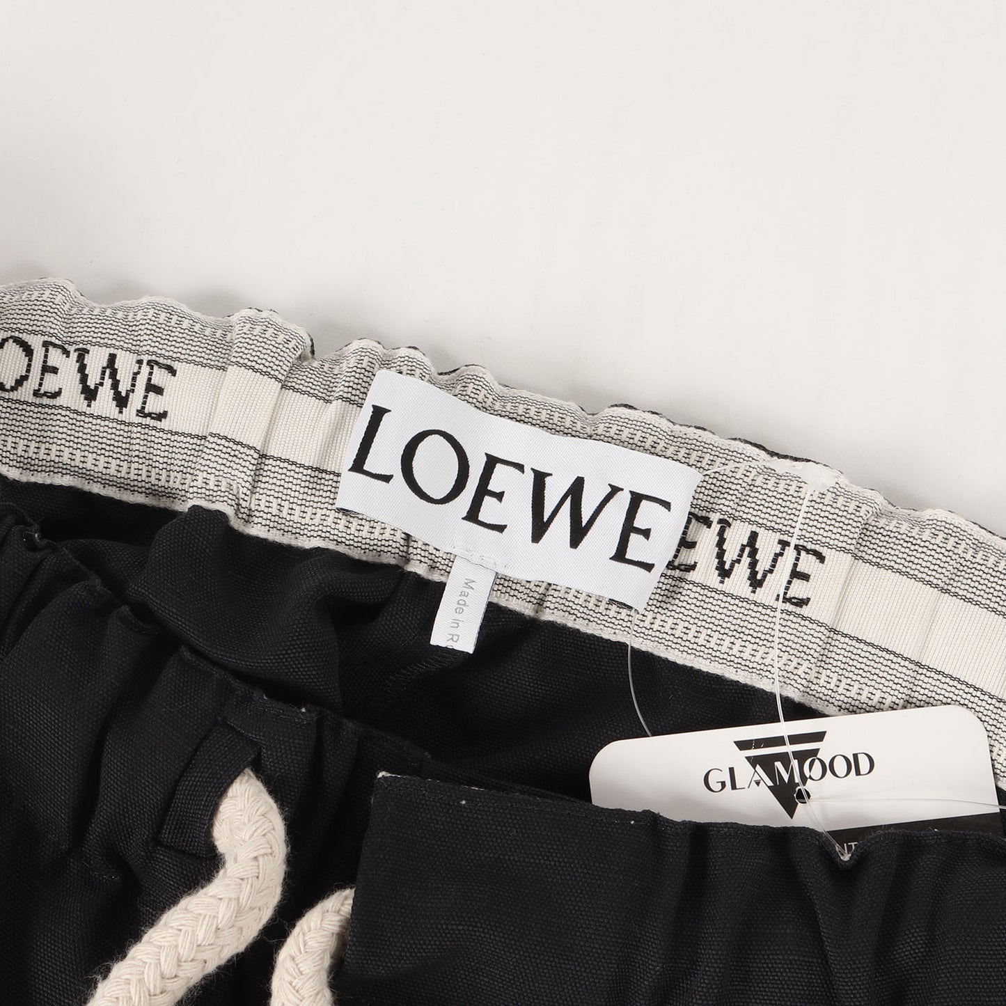 ウエストロープ ストレート イージー スラックス パンツ (Drawstring Pants H2292440PO)