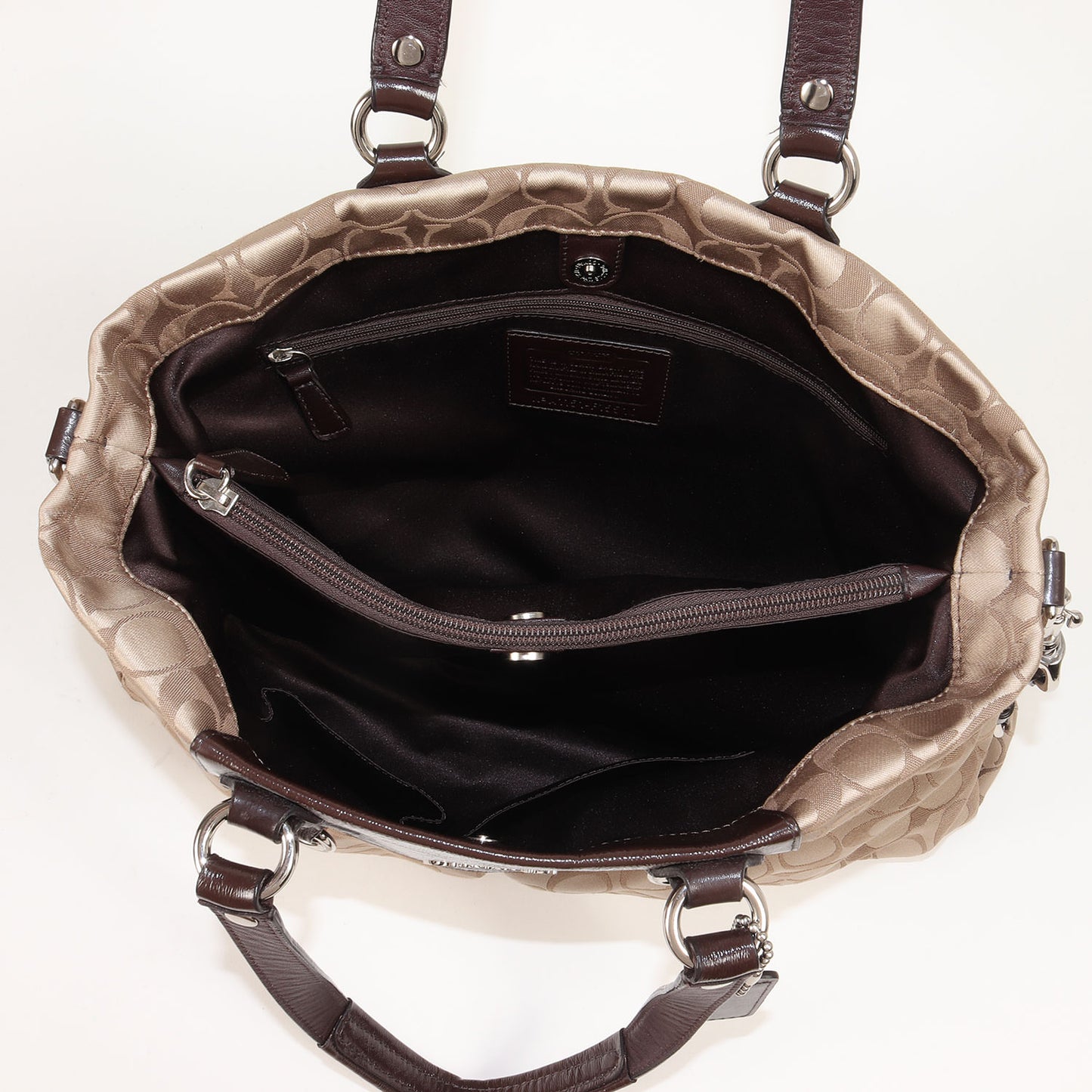 2WAY シグネチャー ショルダー ハンド バッグ (F15510)