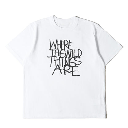 25AW × かいじゅうたちのいるところ グラフィック ロゴ Tシャツ (WHERE THE WILD THINGS ARE T-Shirt 25-01007S)