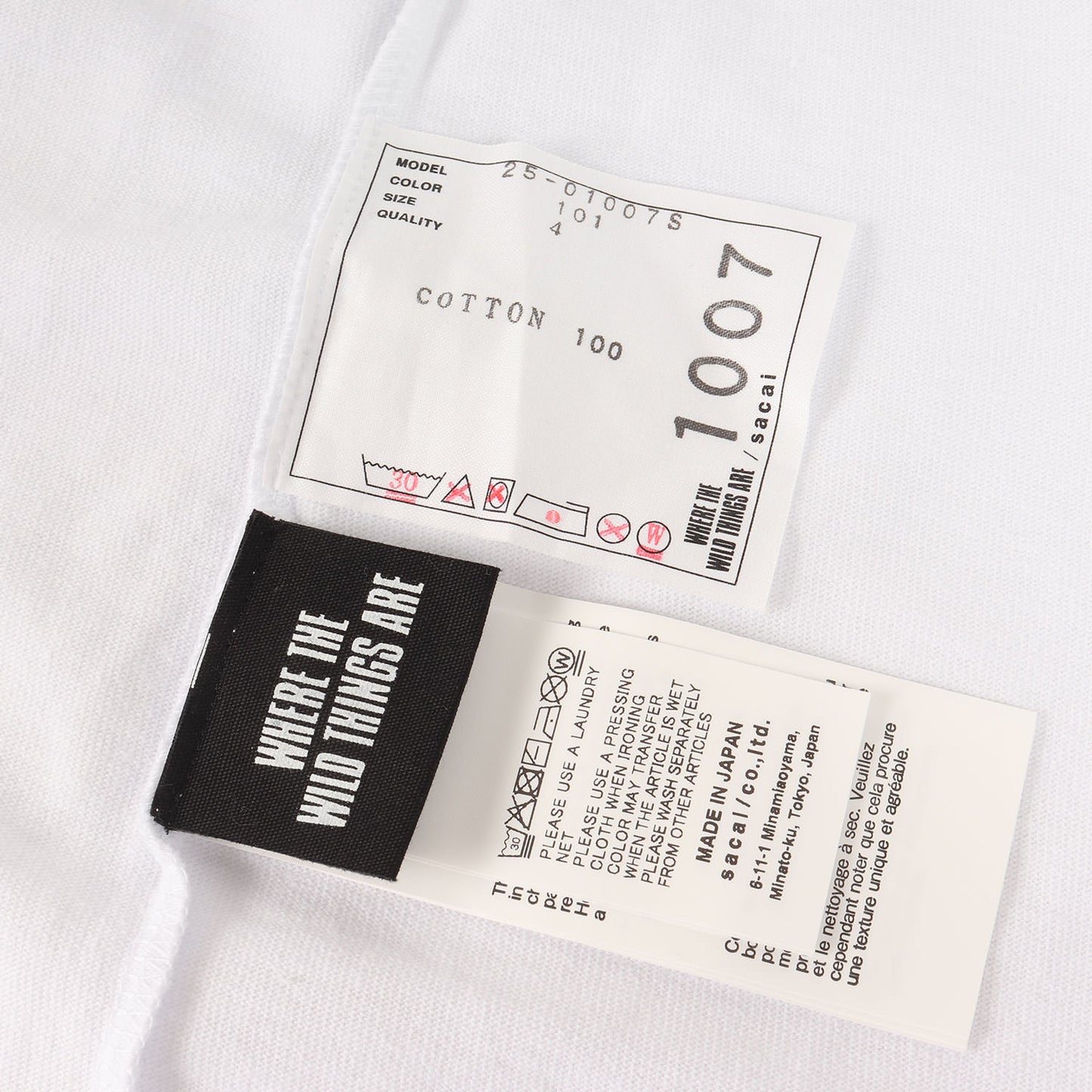 25AW × かいじゅうたちのいるところ グラフィック ロゴ Tシャツ (WHERE THE WILD THINGS ARE T-Shirt 25-01007S)