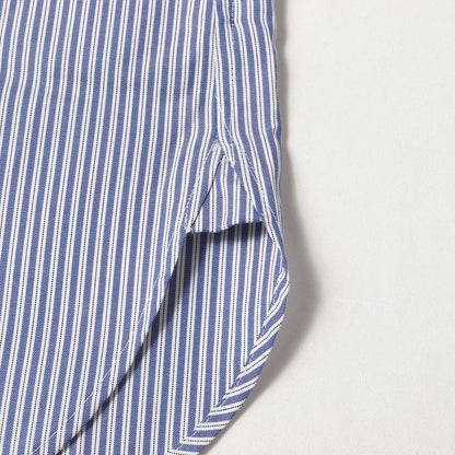 ポニー 刺繍 ストライプ ドレス シャツ