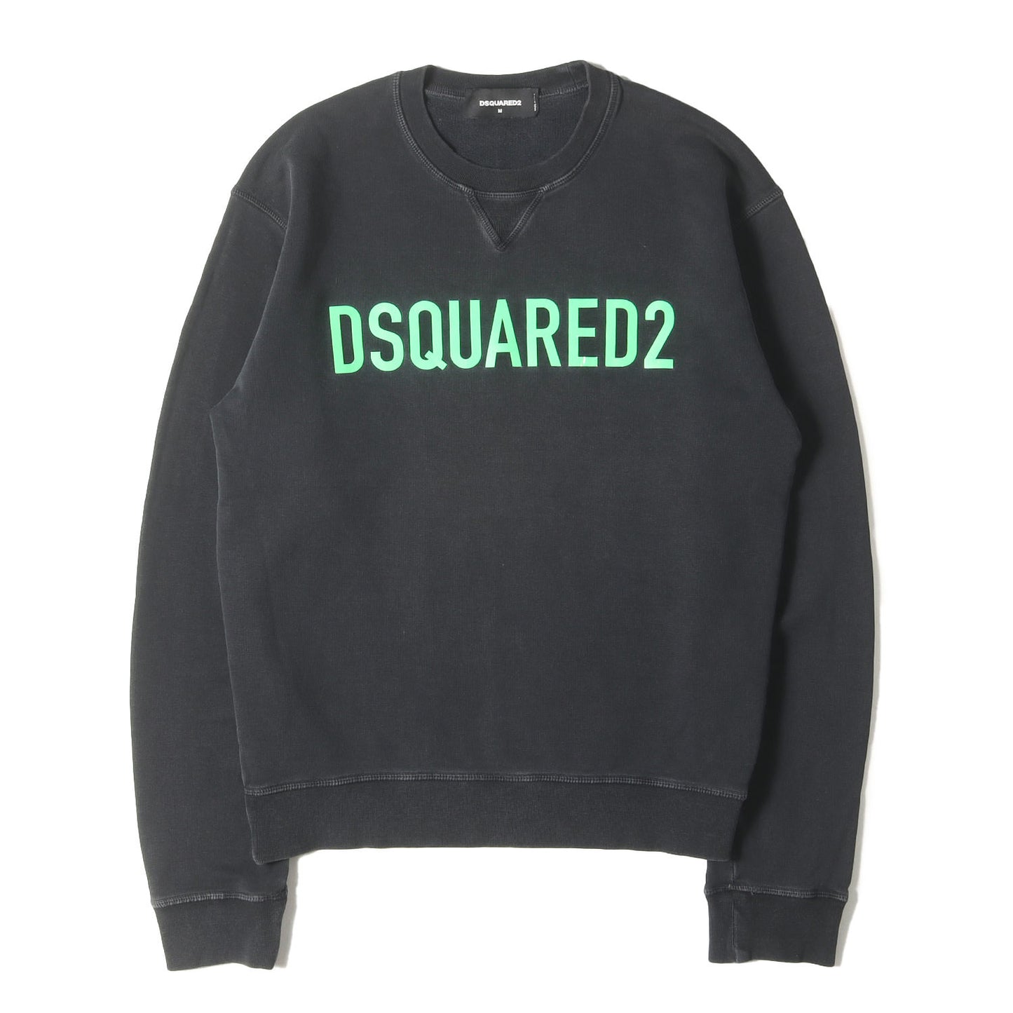 ガーメントダイ加工 ロゴ スウェット トレーナー (S74GU0268 S25030)