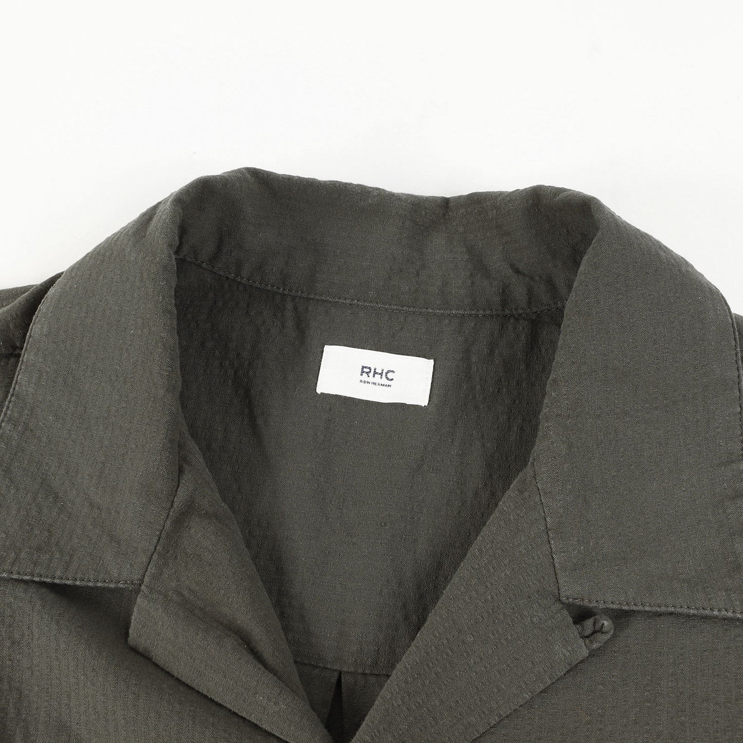 25SS オープンカラー ストレッチ シアサッカー 半袖 シャツ (4120700156)