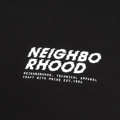 24SS デジタルロゴ クルーネック Tシャツ