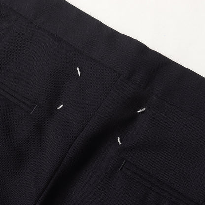 ドローストリング スリム テーパード サマー トロピカル ウール トラウザー スラックス パンツ (S50KA0376 S47325) / ジッパーフライ