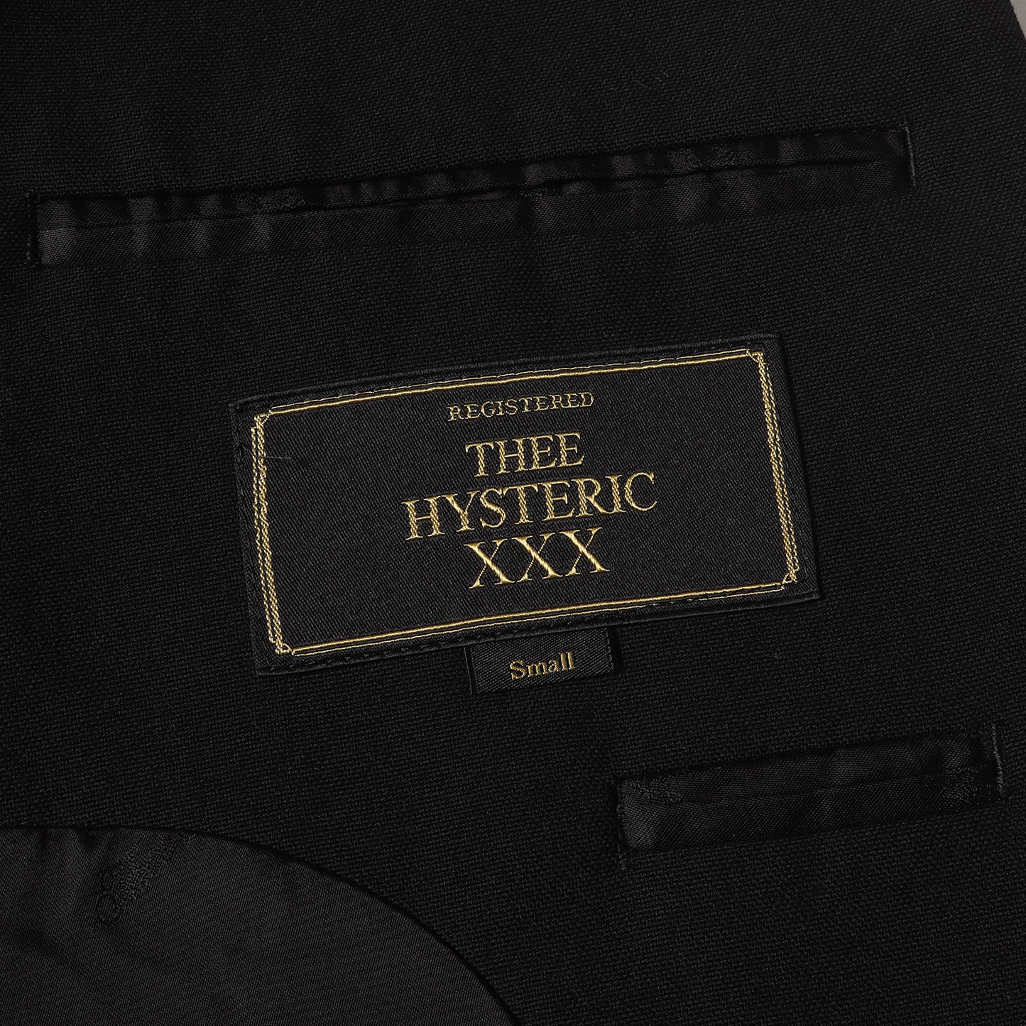 ナローラペル 1B テーラード ジャケット (0613AJ02) / THEE HYSTERIC XXX