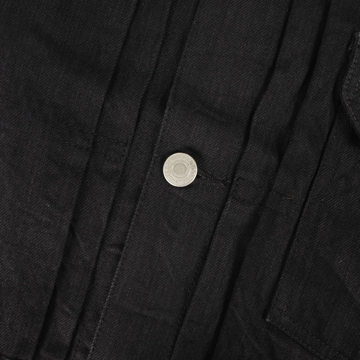 1st タイプ ブラックデニム トラッカー ジャケット (211116104)