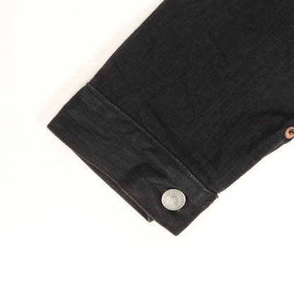 1st タイプ ブラックデニム トラッカー ジャケット (211116104)