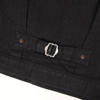 1st タイプ ブラックデニム トラッカー ジャケット (211116104)