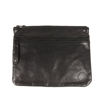 × master-piece タンニン レザー ナイロン コンビ ボディ ショルダー バッグ (12700-BU)