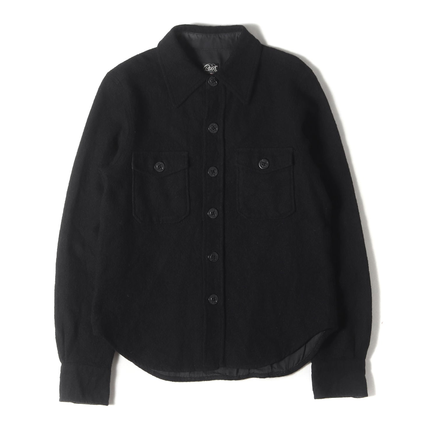 フラップポケット ウール シャツ (211112611)