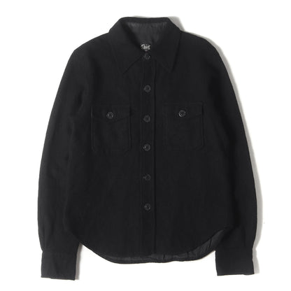 フラップポケット ウール シャツ (211112611)