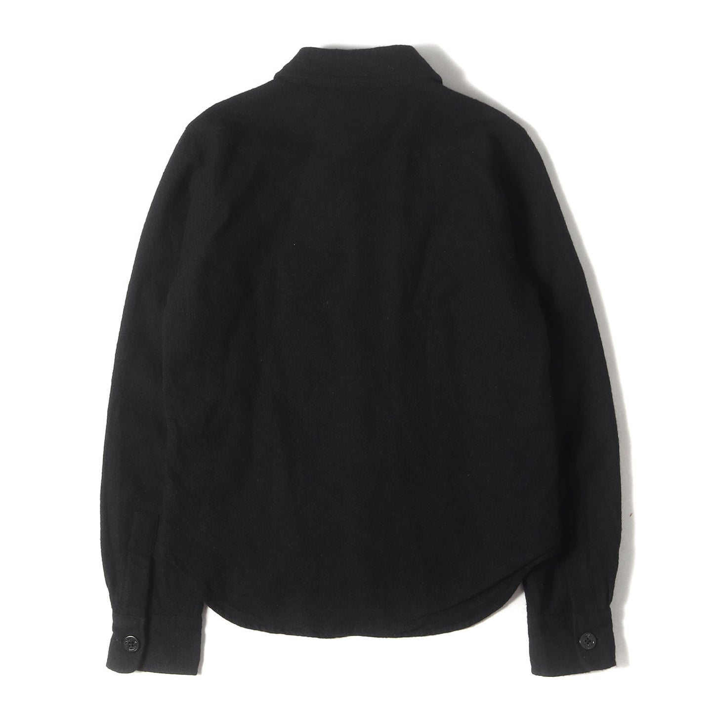 フラップポケット ウール シャツ (211112611)