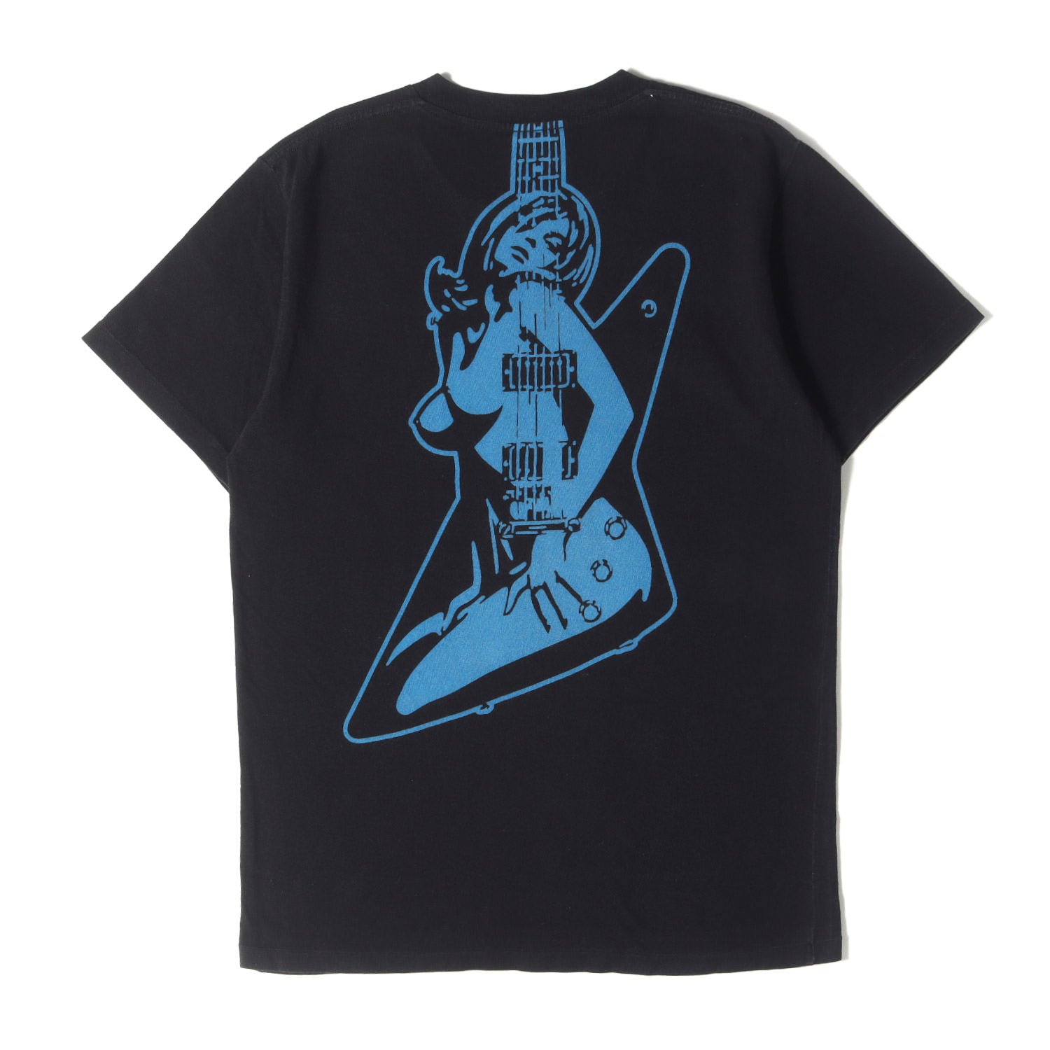 HYSTERIC GLAMOUR (ヒステリックグラマー) 00s ギターガール Tシャツ 