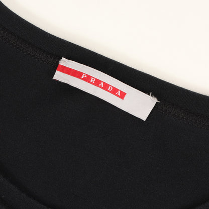 PRADA SPORTS ロゴパッチ 刺繍 Tシャツ