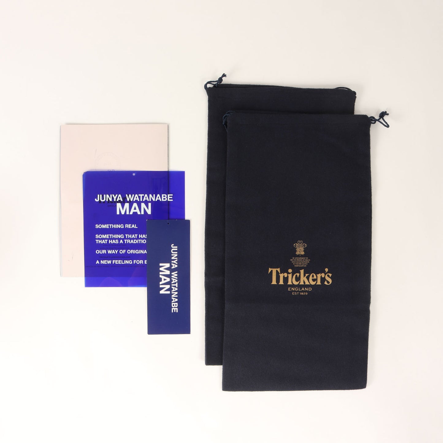 25SS × Tricker's ツートーン ウイングチップ レザー オックスフォード ドレス シューズ (WO-K103)