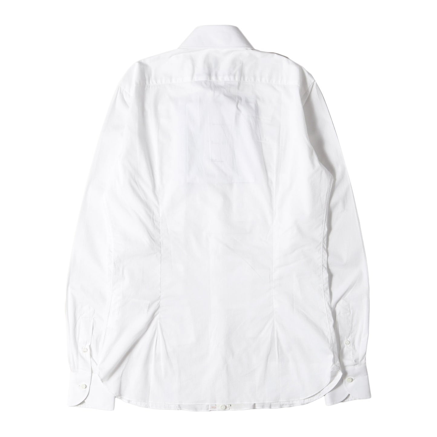 25SS × LUIGI BORRELLI カスタマイズ パッチワーク 刺繍 ストレッチ ブロード ドレス シャツ (PATCHWORK SHIRT WO-B002)