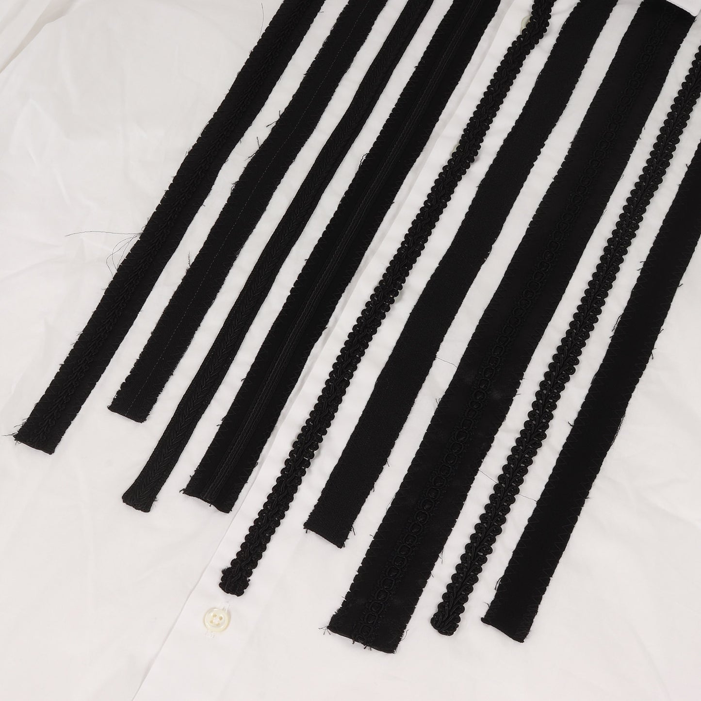 25SS × GUY ROVER カスタマイズ 刺繍 ロング ドレス シャツ (WO-B001)