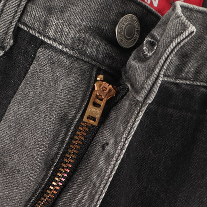 25SS × Levi's 解体 再構築 反転 フレア デニム パンツ (DECONSTRUCTION FLARE DENIM PANTS WO-P218)