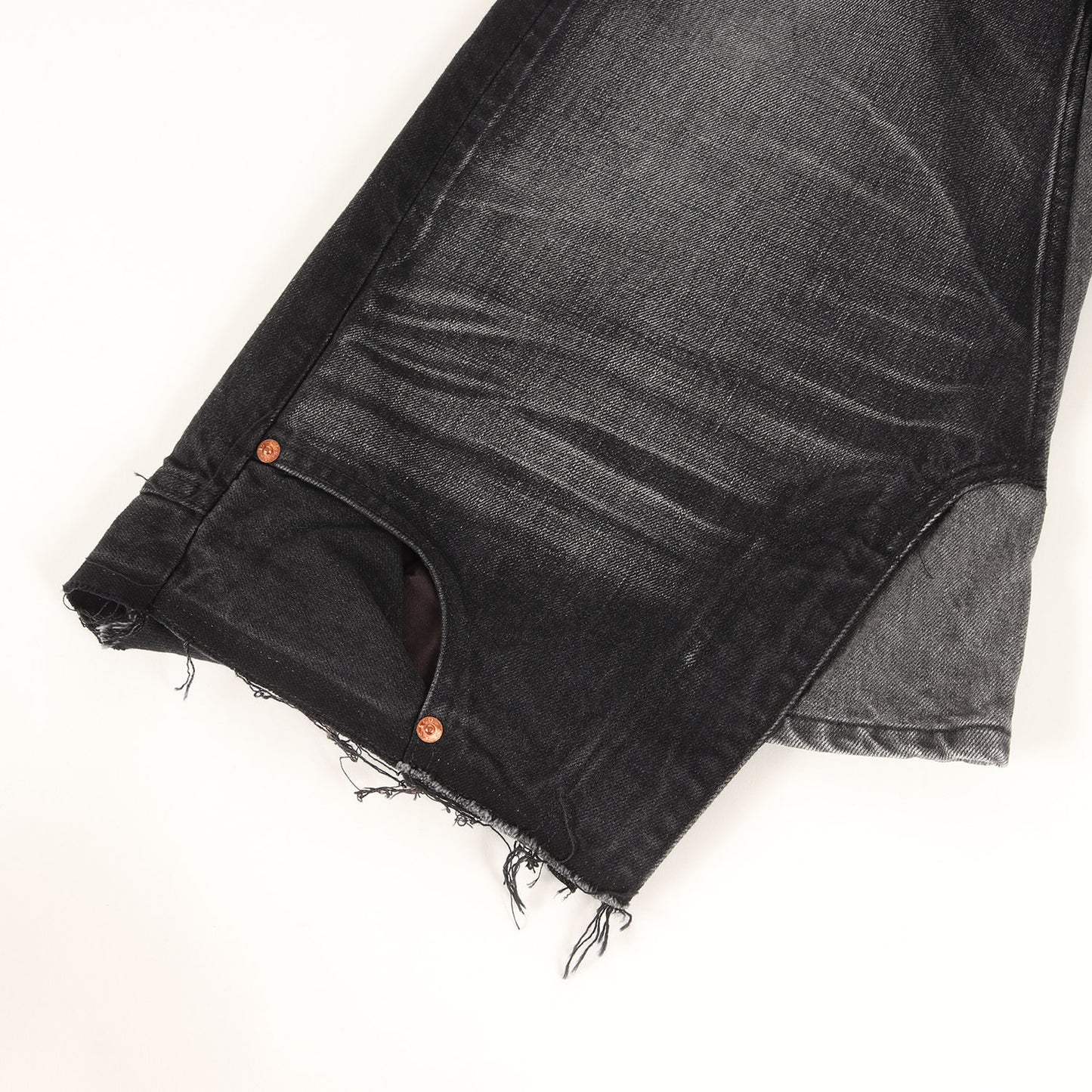 25SS × Levi's 解体 再構築 反転 フレア デニム パンツ (DECONSTRUCTION FLARE DENIM PANTS WO-P218)