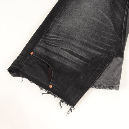 25SS × Levi's 解体 再構築 反転 フレア デニム パンツ (DECONSTRUCTION FLARE DENIM PANTS WO-P218)