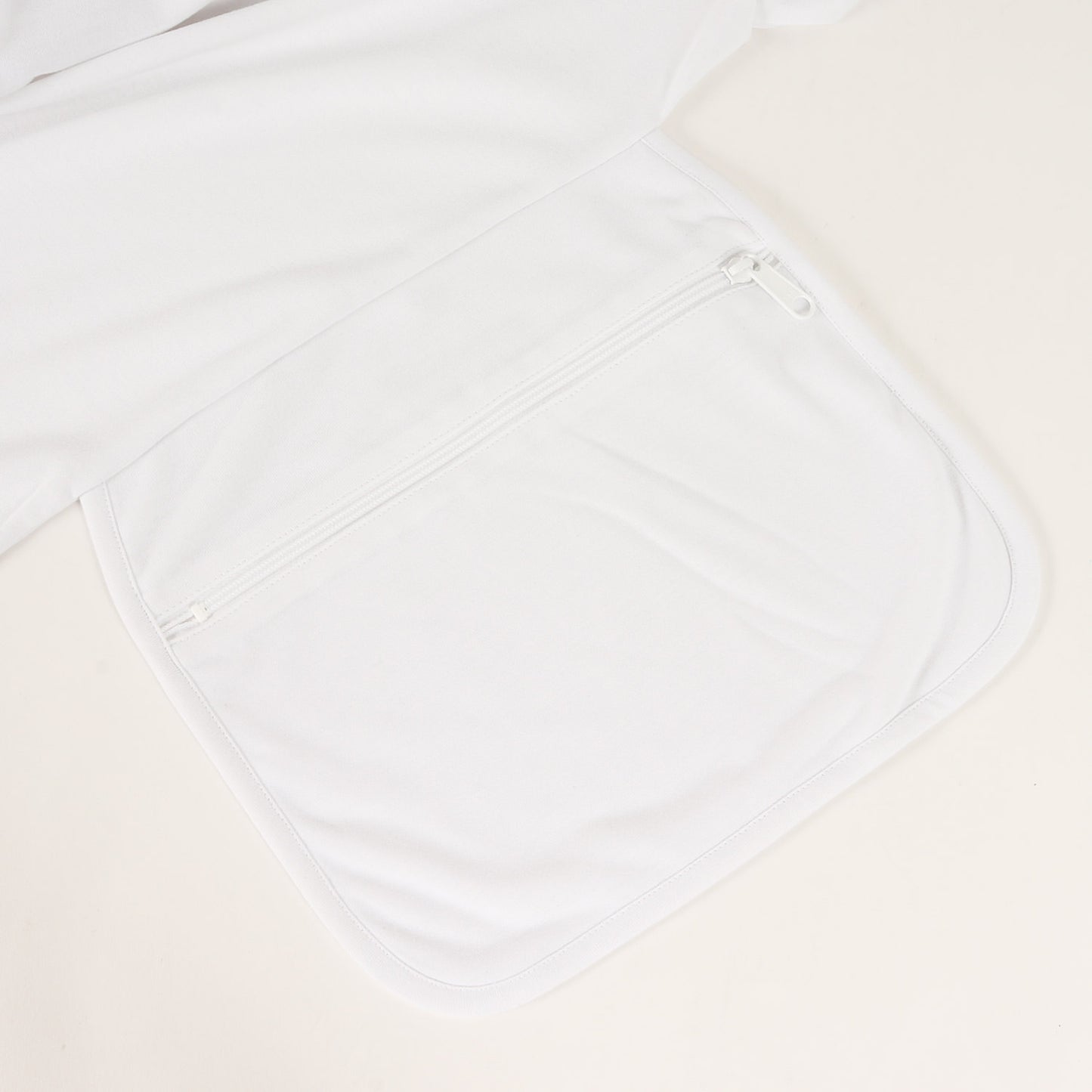 25SS ポケッタブル ジップポケット バインダーネック ポリ Tシャツ (PO-T018)