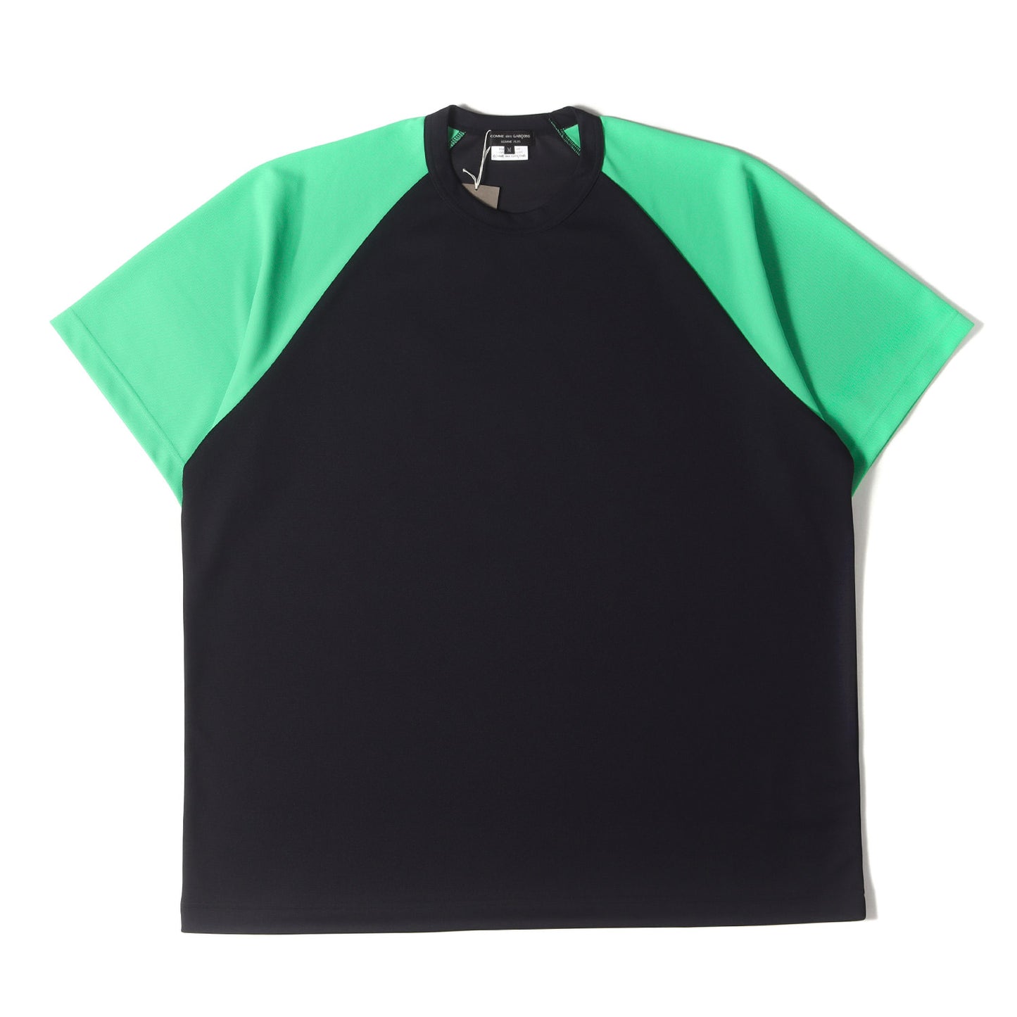 25SS ラグラン バインダーネック ポリ Tシャツ (PO-T010)
