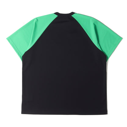 25SS ラグラン バインダーネック ポリ Tシャツ (PO-T010)
