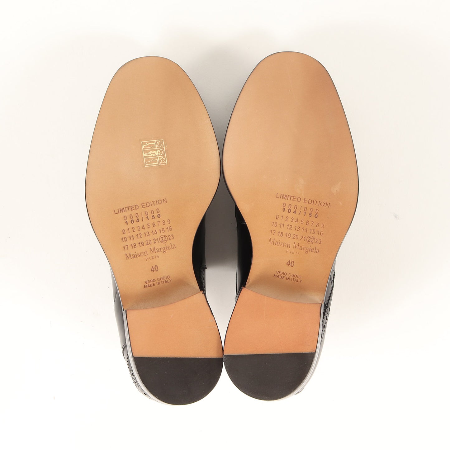 世界200足限定 パッチワーク レザー オックスフォード ドレス シューズ (S57WQ0074)