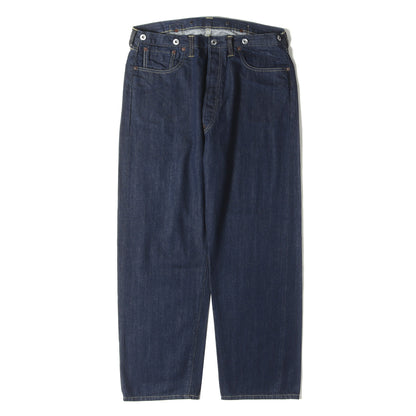 25AW ウォッシュ加工 ワイド デニム パンツ (No.22 Washed Wide Denim Pants 25AAP-04-17) / ボタンフライ