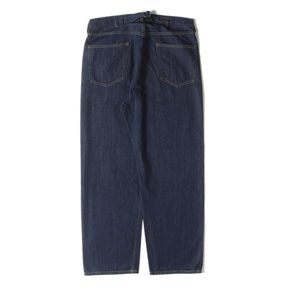 25AW ウォッシュ加工 ワイド デニム パンツ (No.22 Washed Wide Denim Pants 25AAP-04-17) / ボタンフライ