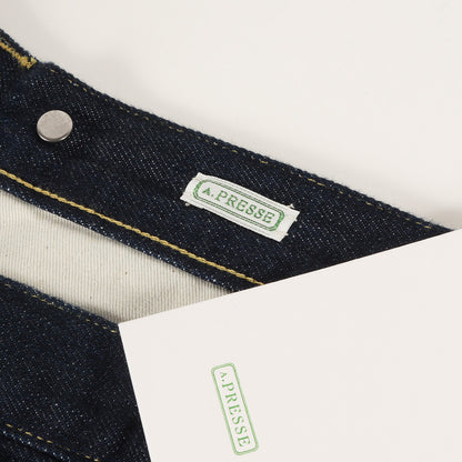 25AW ウォッシュ加工 ワイド デニム パンツ (No.22 Washed Wide Denim Pants 25AAP-04-17) / ボタンフライ