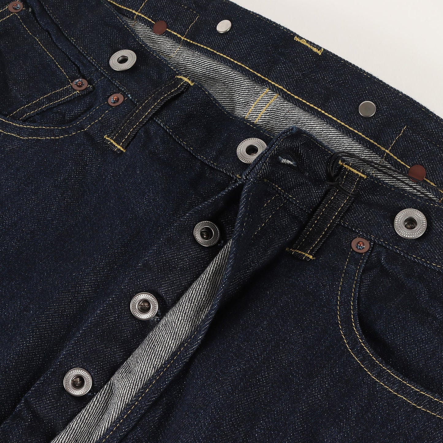 25AW ウォッシュ加工 ワイド デニム パンツ (No.22 Washed Wide Denim Pants 25AAP-04-17) / ボタンフライ