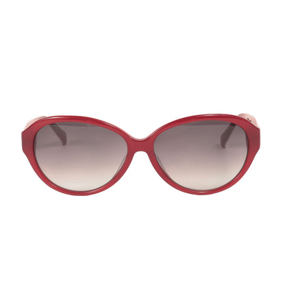 オーバルレンズ グラデーションフレーム サングラス (VW-7752)