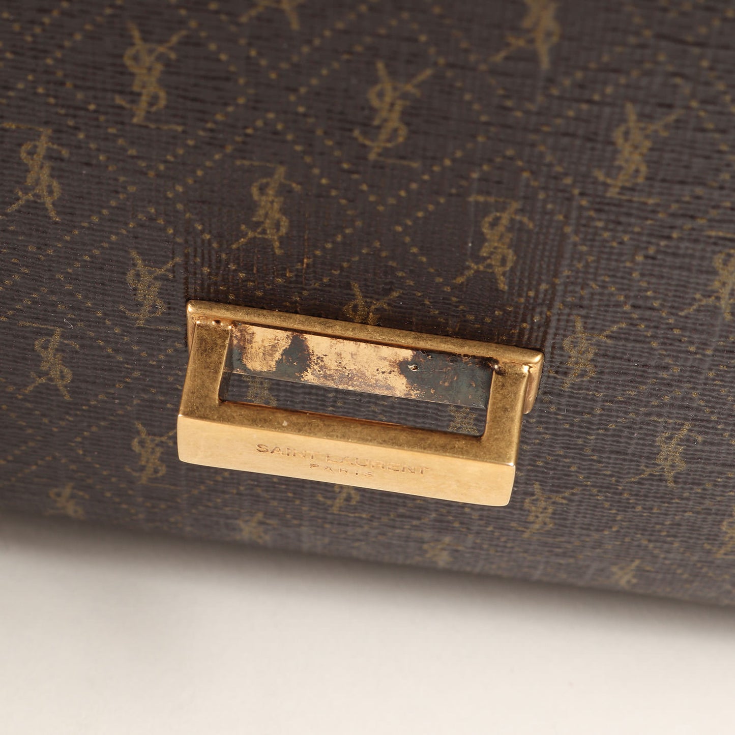 YSL モノグラム オールオーバー スモール サッチェル