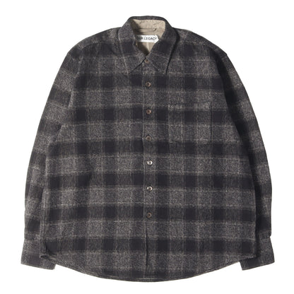 25AW ツイストチェック シャツ (ABOVE SHIRT M4252AO)