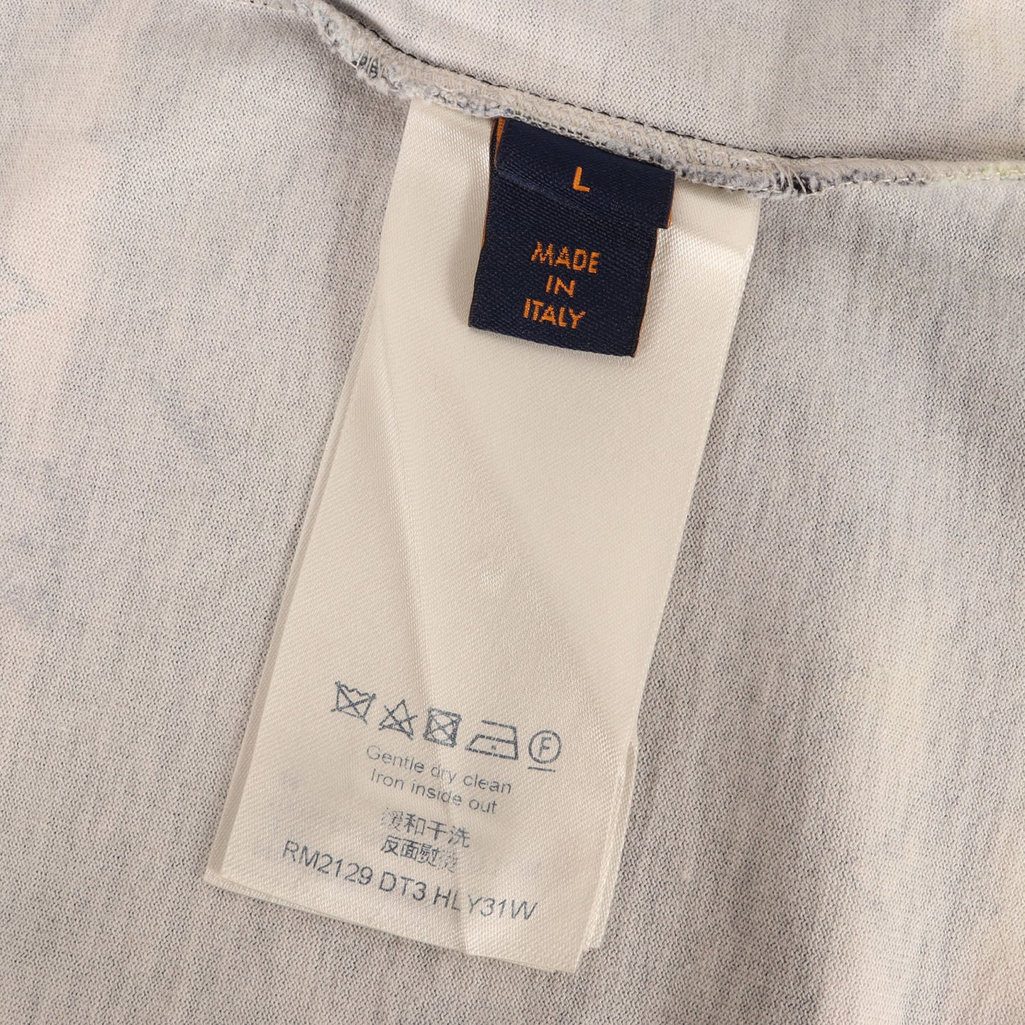 21AW タイダイ ロゴ モノグラム Tシャツ (RM2129 DT3 HLY31W)