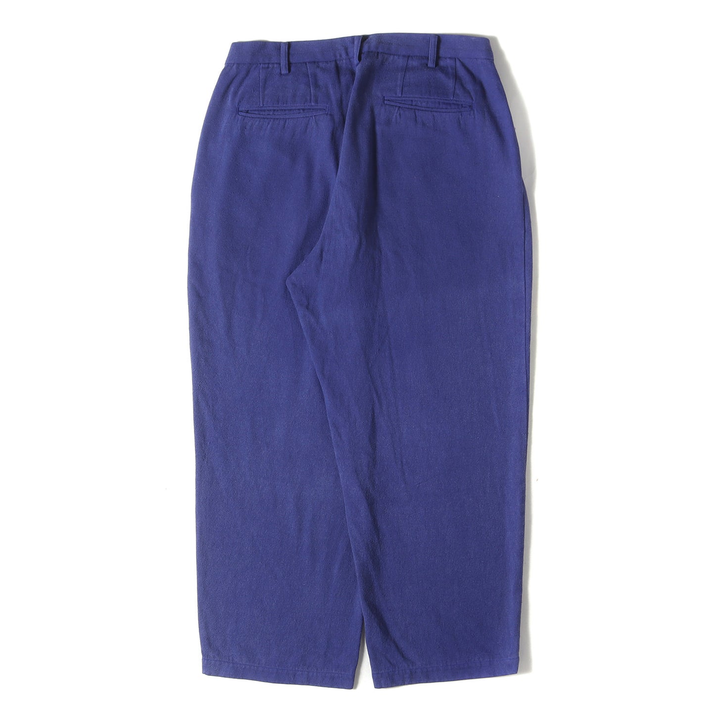 × wagamama TOKYO 別注 ツータック シルク フレンチ トラウザー スラックス パンツ (silk french trousers UNSP4620)