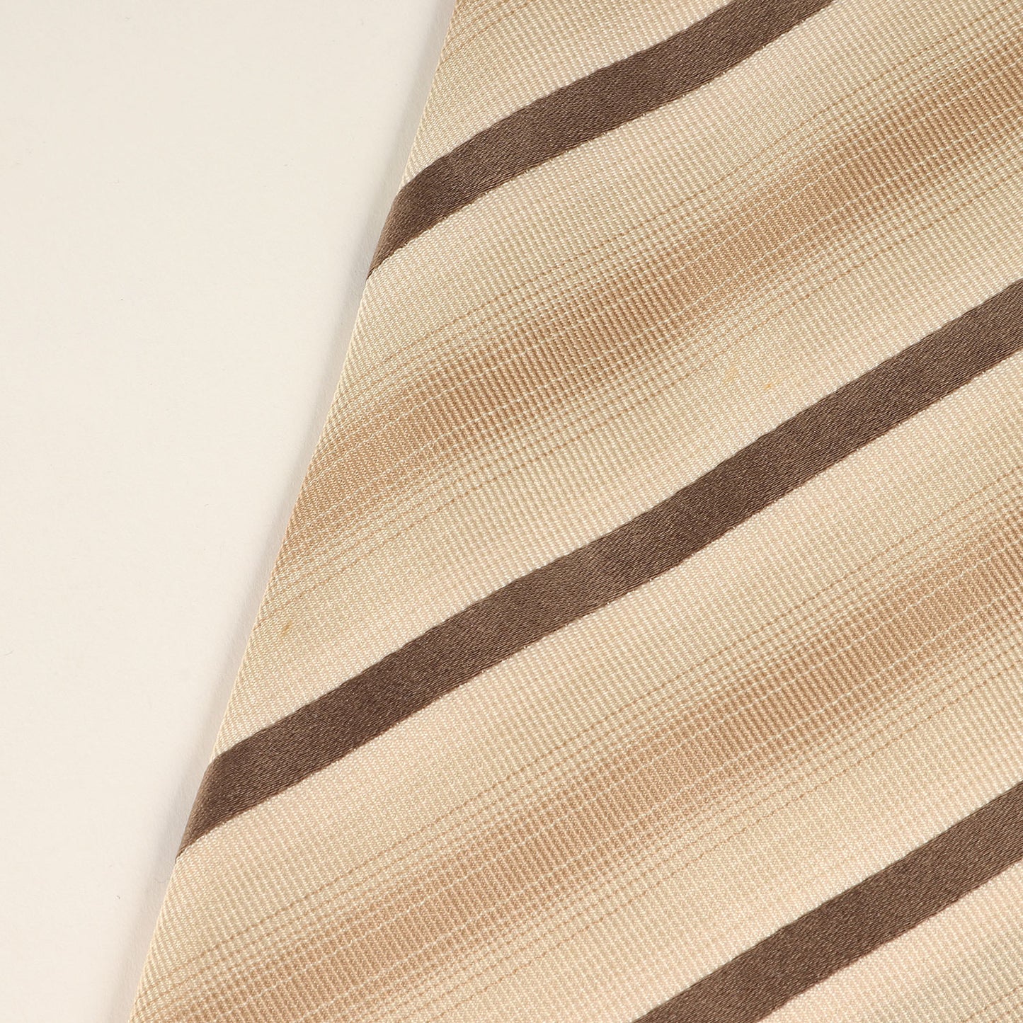 モノグラムフラワー ジャガード オンブレ ストライプ レジメンタル シルク ネクタイ